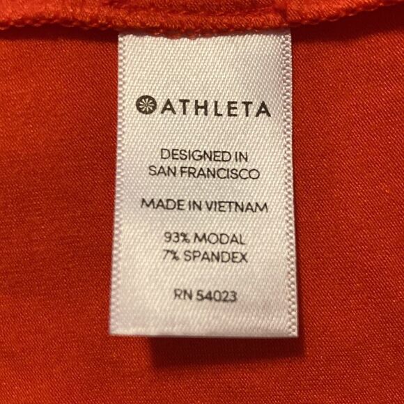 ATHLETA Side Cinch Sleeveless Modal Jersey Knit Dress Size Medium - Picture 8 of 9